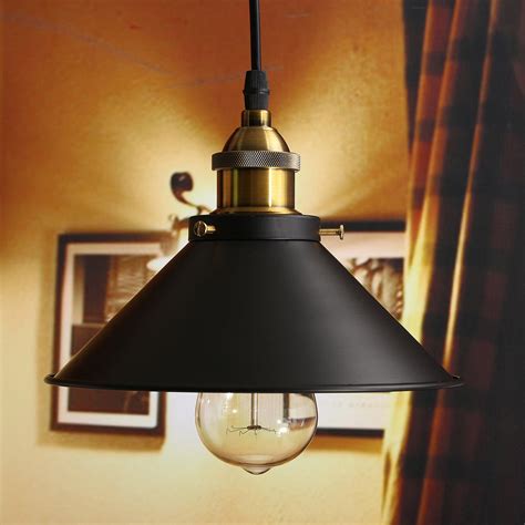 ceiling pendant light lamp fixtures chandelier retro vintage industrial metal hanging led