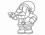 Angry Santa Coloring Coloringcrew sketch template