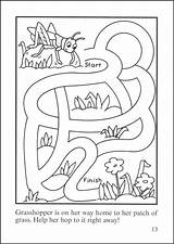 Bug Mazes Expanded sketch template