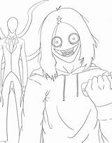 Killer Jeff Slender Man Drawing Coloring Pages Tsosie Color Scary Deviantart Creepypasta Getdrawings Sketch Template Killers sketch template