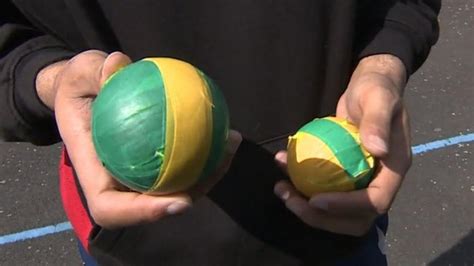young cricketers  playing tape ball bbc sport