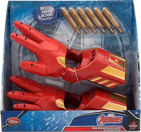 disney marvel avengers iron man repulsor gloves exclusive roleplay toy