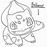Bulbasaur Coloring Pages Color Pokemon Baby sketch template