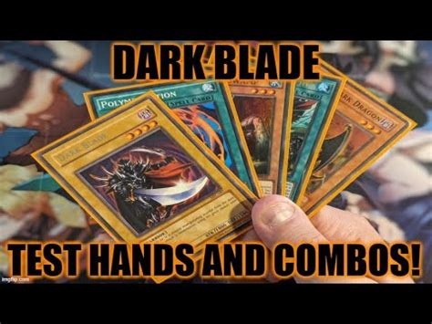 play  dark blade deck test hands combos   yugioh youtube