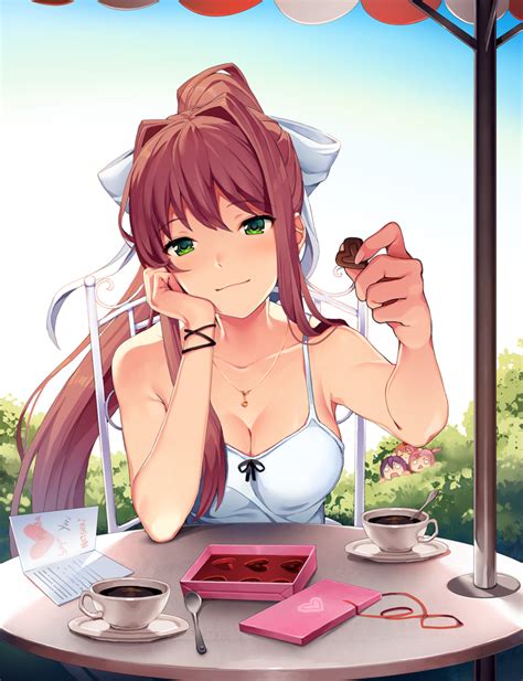 monika doki doki literature club doki doki literature club foreign vn Визуальные