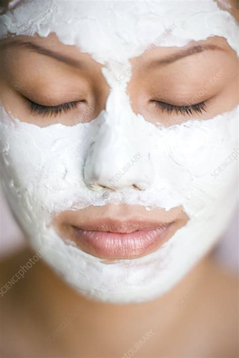 face pack stock image  science photo library
