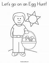Coloring Hunt Egg Easter Pages Go Basket Boy Printable Let Getcolorings Built California Usa sketch template
