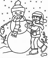 Snowman Printable Coloring Pages Getdrawings sketch template