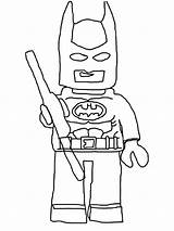 Coloring Pages Bane Getcolorings Batman Lego sketch template