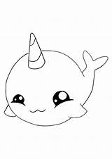 Kawaii Unicorn Coloring Pages Emoji sketch template