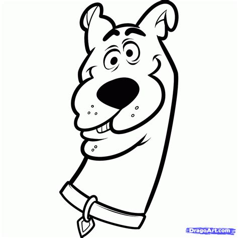 scooby doo colouring pages scooby doo coloring page   sydney
