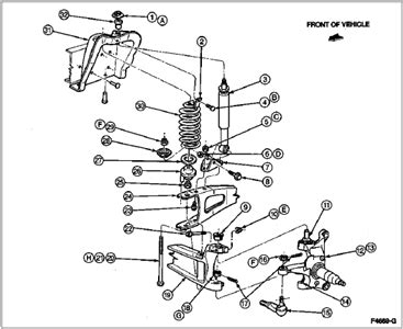 solved    ford  front  suspension diagram  fixya