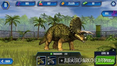 Jurassic World Game Common Dinosaur Guide Jurassic Park