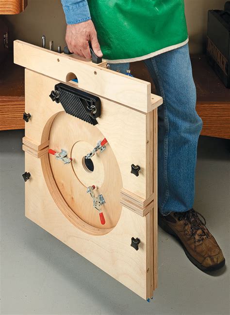 folding router table woodworking project woodsmith plans