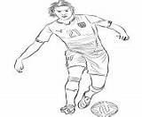 Cup Coloring Cavani Football Fifa Pages Printable Edinson Russia Logo sketch template