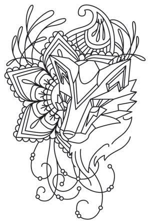 mandala coloring pages wolf coloring pages coloring pages