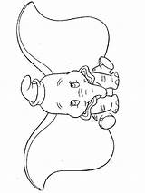 Coloring Pages Dumbo Disney Recommended sketch template