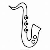 Clipart Saxaphone Drawing Saxophone Tenor Clipartmag Color sketch template