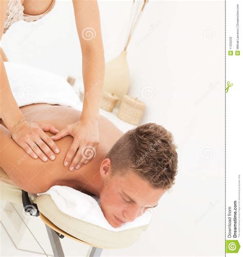 Massage Session Stock Image Image Of Dayspa Female 11255233