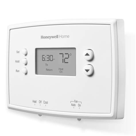honeywell home  week programmable thermostat  digital display rthb  home depot