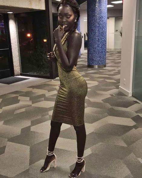 Meet South Sudanese S Xy Model Nyakim Gatwech Nicknamed The Moonshine