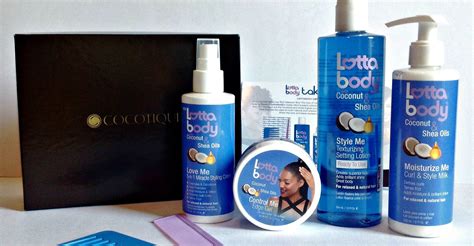 Lottabody Styling Products For Natural And Relaxed Hair
