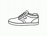 Coloring Shoes Clipart Shoe Library sketch template