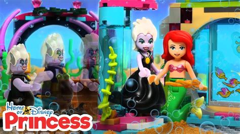 Lego Disney Princess Ariel Ursula Big Transformation