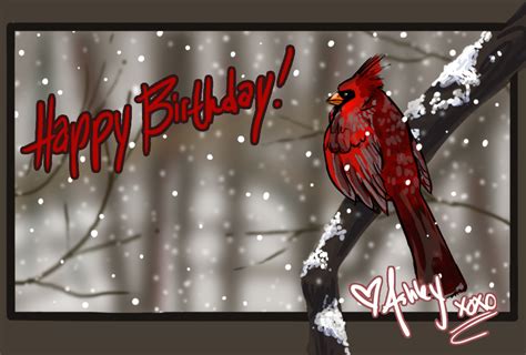 feedmetotheforest happy birthday  cardinals