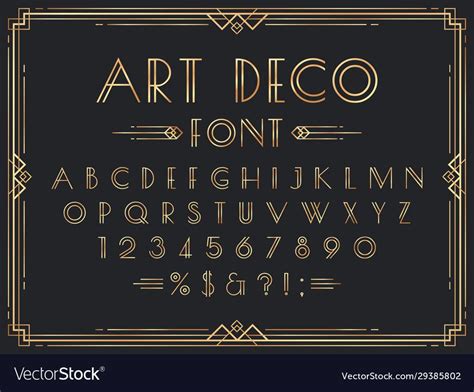 art deco lettering font art hand lettering art deco font  art deco fonts art deco logo