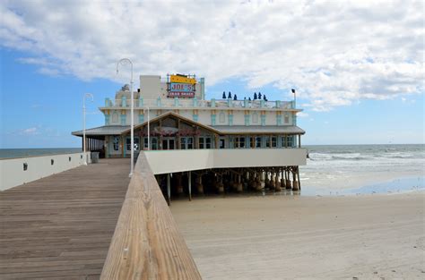 daytona beach pier  stock photo public domain pictures