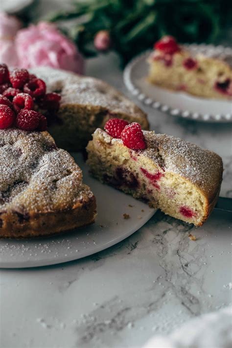 easy raspberry cake recipe  scratch   crumbs