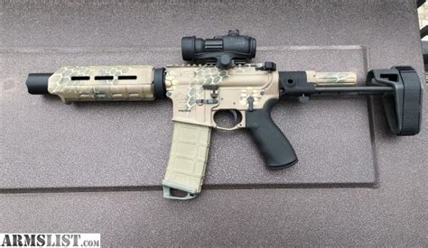 Armslist For Sale Ar 15 Pistol Fde Od Green And Sand