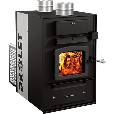 product drolet heatmax wood furnace  btu epa certified model df