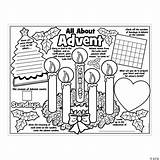Advent Color Own Posters Paper Coloring Kids Crafts Hobby Supplies Craft Orientaltrading sketch template