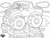 Coloring Blippi Monster Truck Pages Jumping Kids Excavator Printable Driving Police Car sketch template
