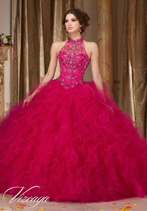 Cheap Royal Blue Hot Pink Quinceanera Dresses 2016 Ball