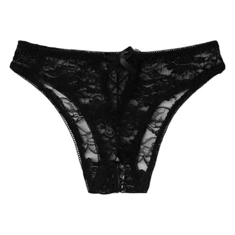 voberry lidyce 1pc women sexy floral lace panty underwear brief plus