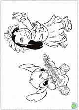 Stitch Coloring Lilo Angel Pages Disney Color Drawing Ohana Printable Stich Hawaiian Tattoo Para Dinokids Colorear Hammock Kids Sheets Et sketch template