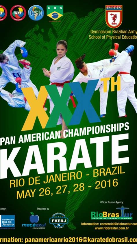 xxx pan american championships karate senior brasil 2016 el karate