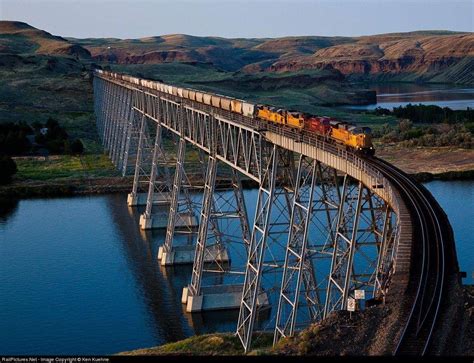 longest  highest railroad bridge   union pacific