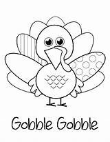 Pages Coloring Thanksgiving Kids Gobble Turkey Adults sketch template