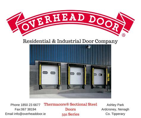 thermacore sectional steel door  series overhead door ireland