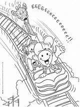 Roller Coaster Coloring Pages Zoo Suzy Print Suzys Color Printable Derby Drawing Fun Colouring Dinosaur Paper Coloringtop Sheet Kids Sheets sketch template
