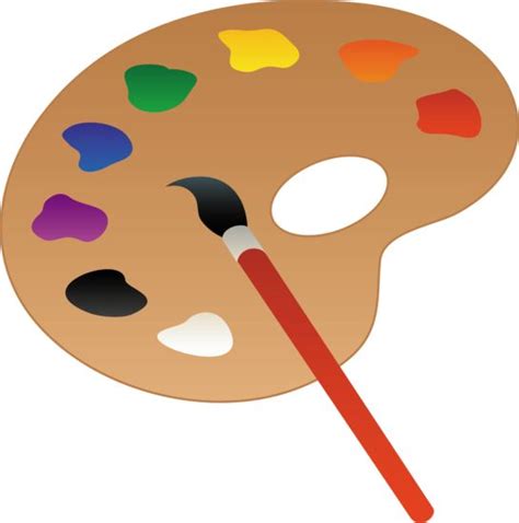 paint palette clip art clip art library