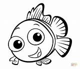 Fish Coloring Small Pages Printable sketch template