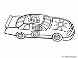 Nascar Coloring Number Pages Printable Adults Kids sketch template