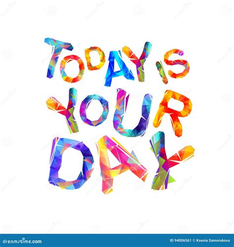 today   day stock vector illustration  happy
