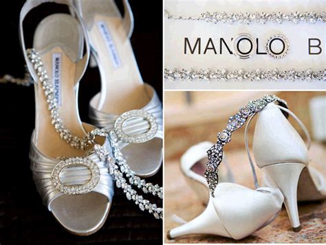Gorgeous Ivory Satin Manolo Blahnik Bridal Heels With