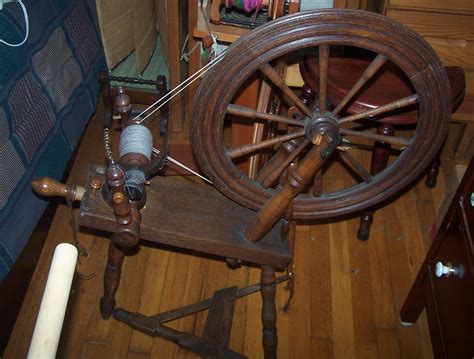 spinning wheel parts antiques board